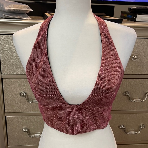 superdown Tops - Sparkle halter top by superdown